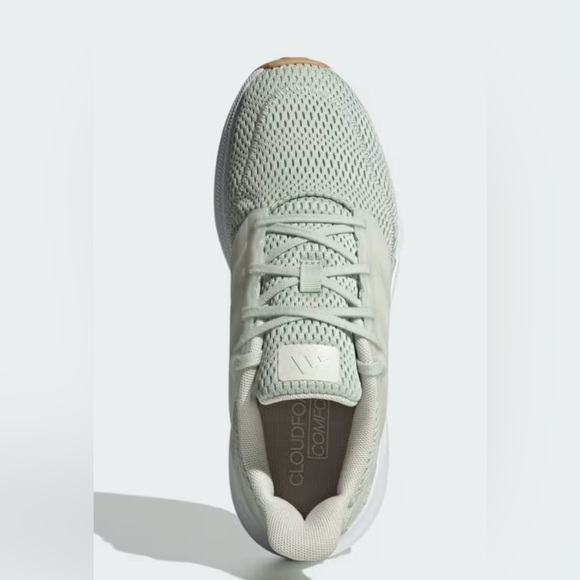 Adidas Women's Cloudfoam Athletic Shoes - Light Green - Picture 3 of 4